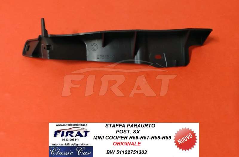 STAFFA PARAURTO MINI POST.SX (51122751303)